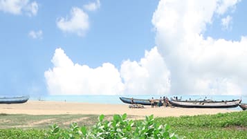 On the beach