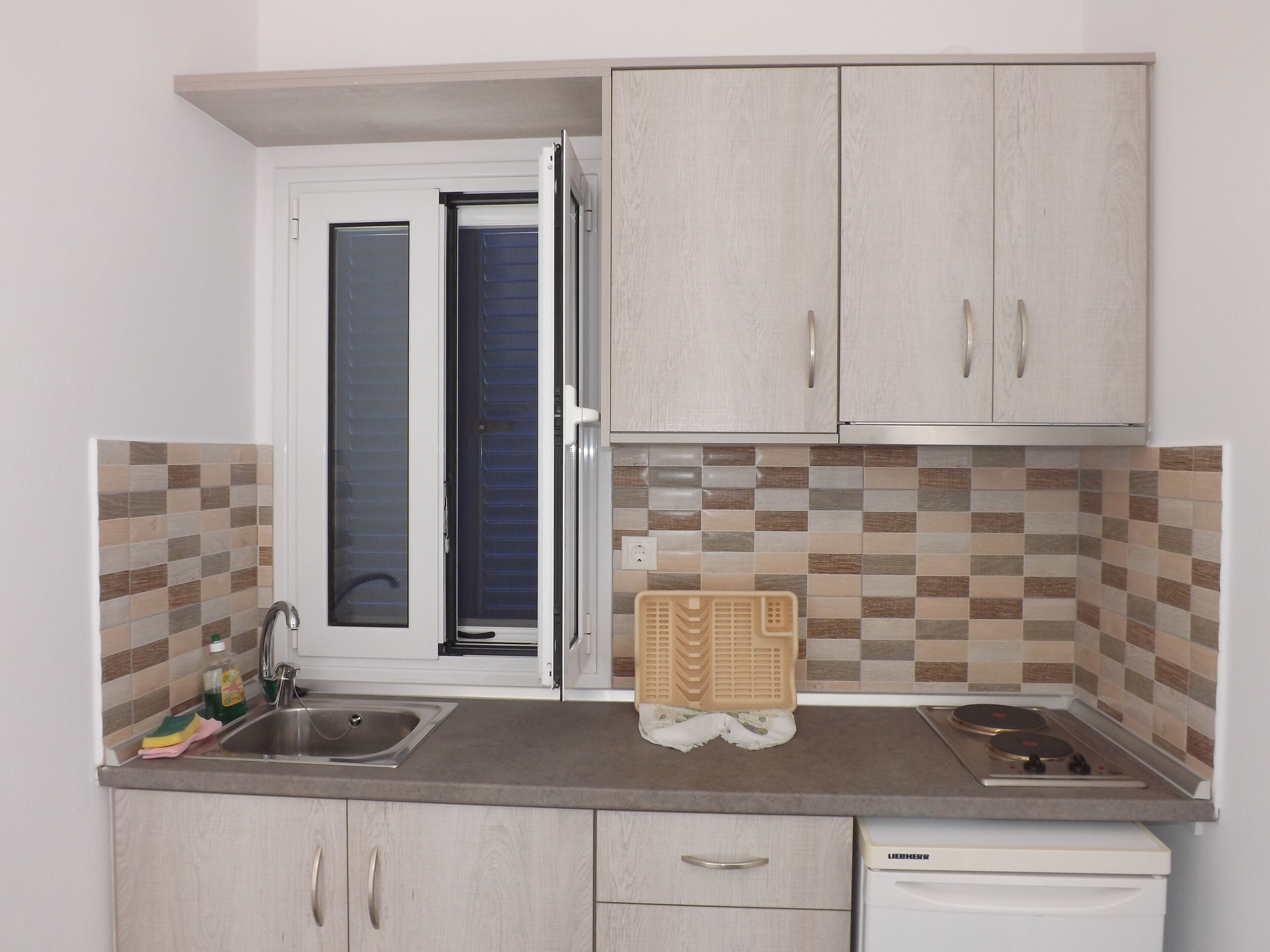 standard apartment, 1 bedroom, kitchen | private kitchen | fridge, stovetop, coffee/tea maker, electric kettle