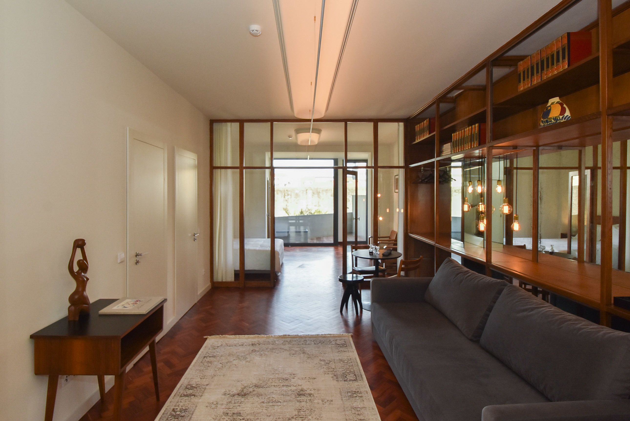 Deluxe Double Room, Balcony | Living area