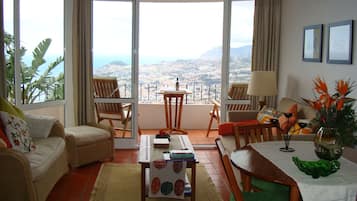 Smart TV, DVD player, books