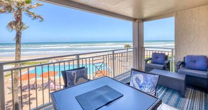 Sandpiper-Lovely direct beachfront condo ~ SP305