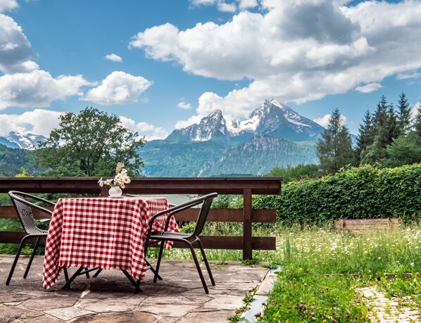 Terrace/patio - Gaestehaus Bergwald (Berchtesgaden)