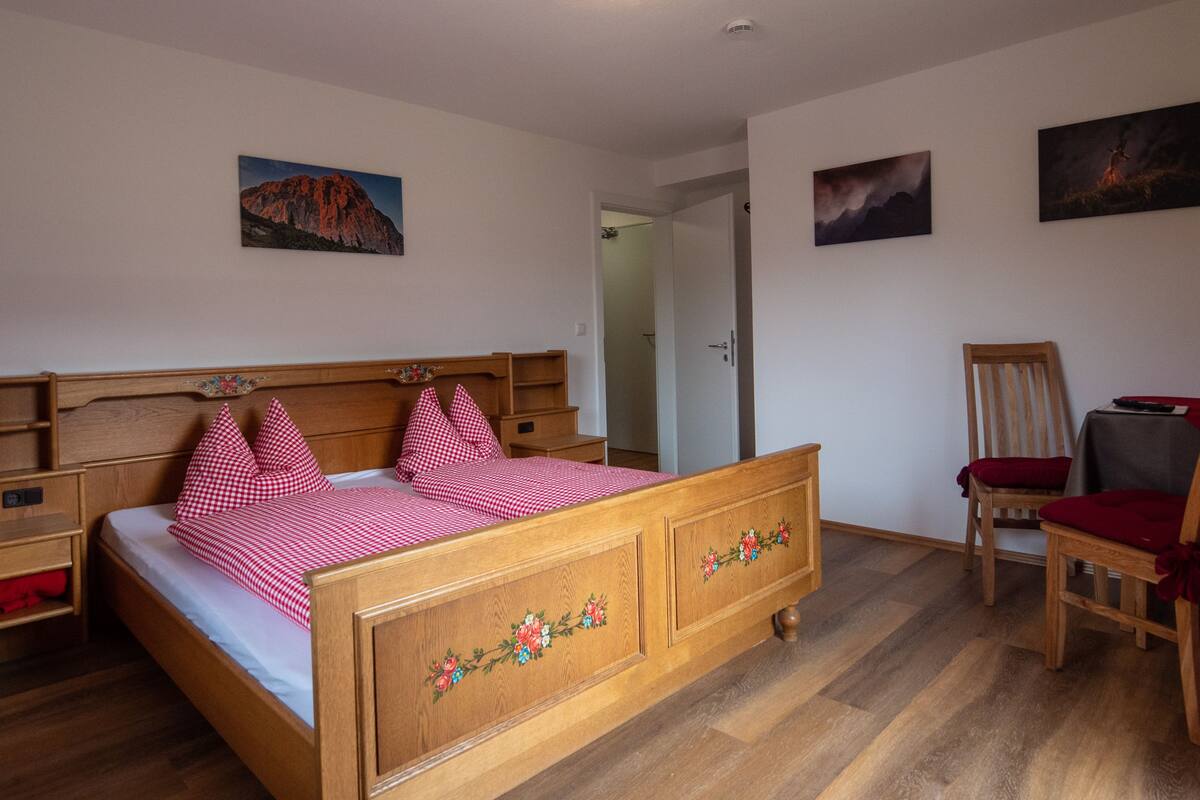 Large Double Room (Watzmann) | 免费 WiFi、床单