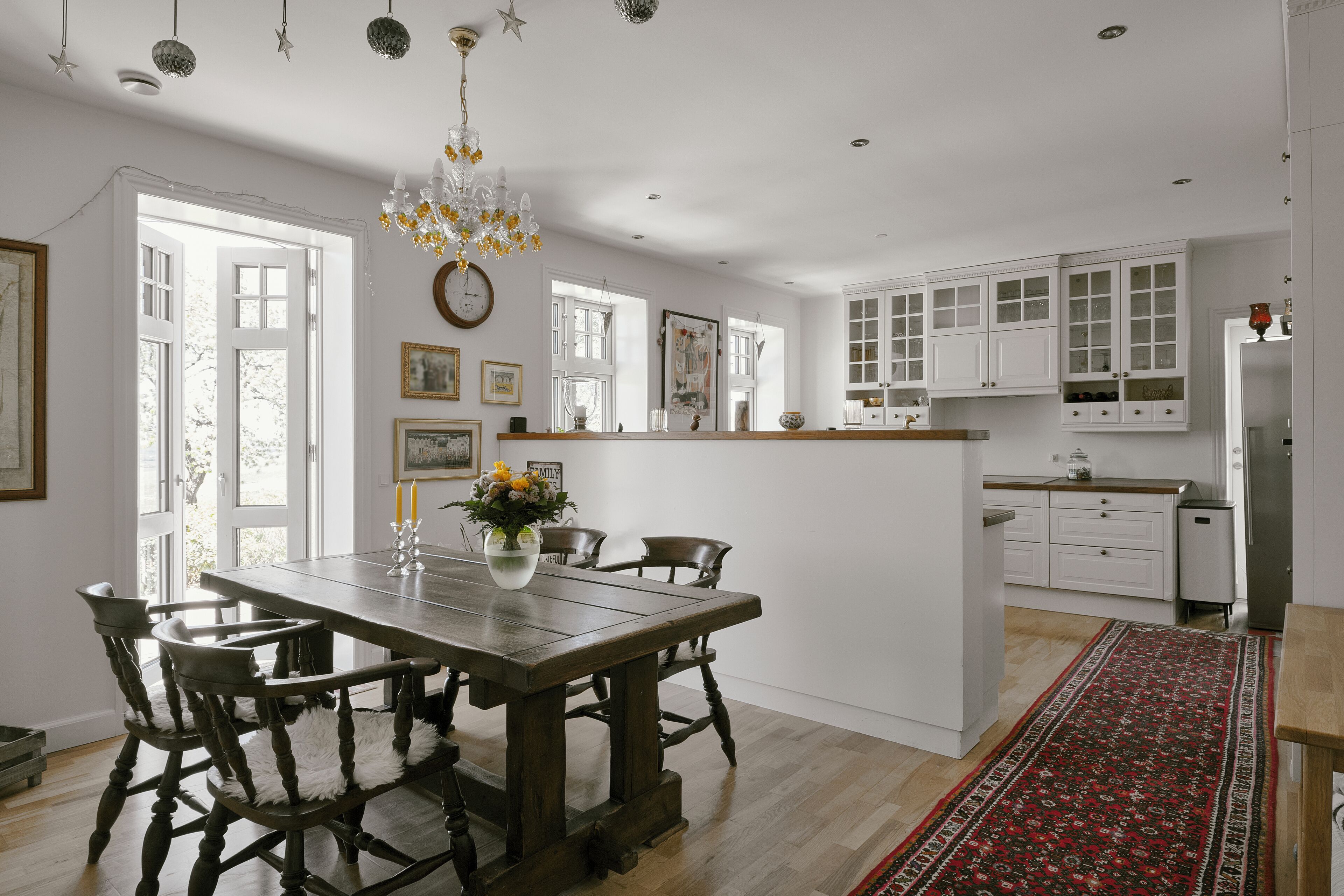 Café da manhã com buffet todos os dias (DKK 300 por pessoa) 