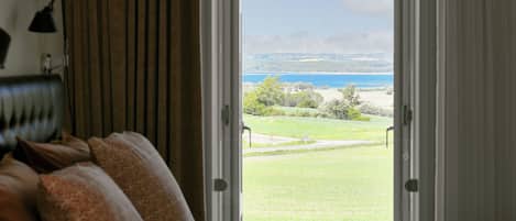 Orange Deluxe Suite | Egyptian cotton sheets, premium bedding, down comforters