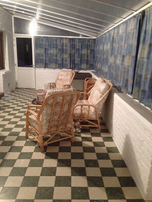 Apartamento, no piso térreo (Vintage) | Terraço/pátio