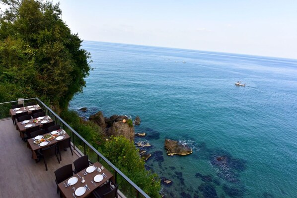 Uitzicht vanuit accommodatie