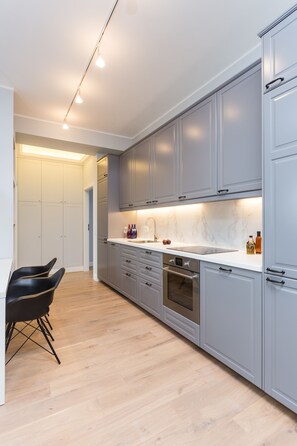 Deluxe-Apartment, 2 Schlafzimmer | Eigene Küche