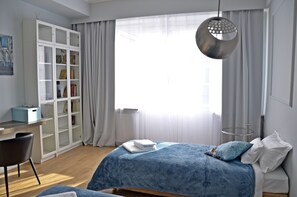 2 bedrooms, Egyptian cotton sheets, premium bedding