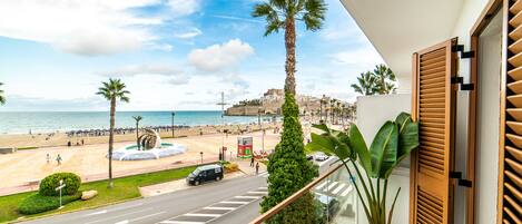 Standard Double Room, Balcony, Beach View | Balcony