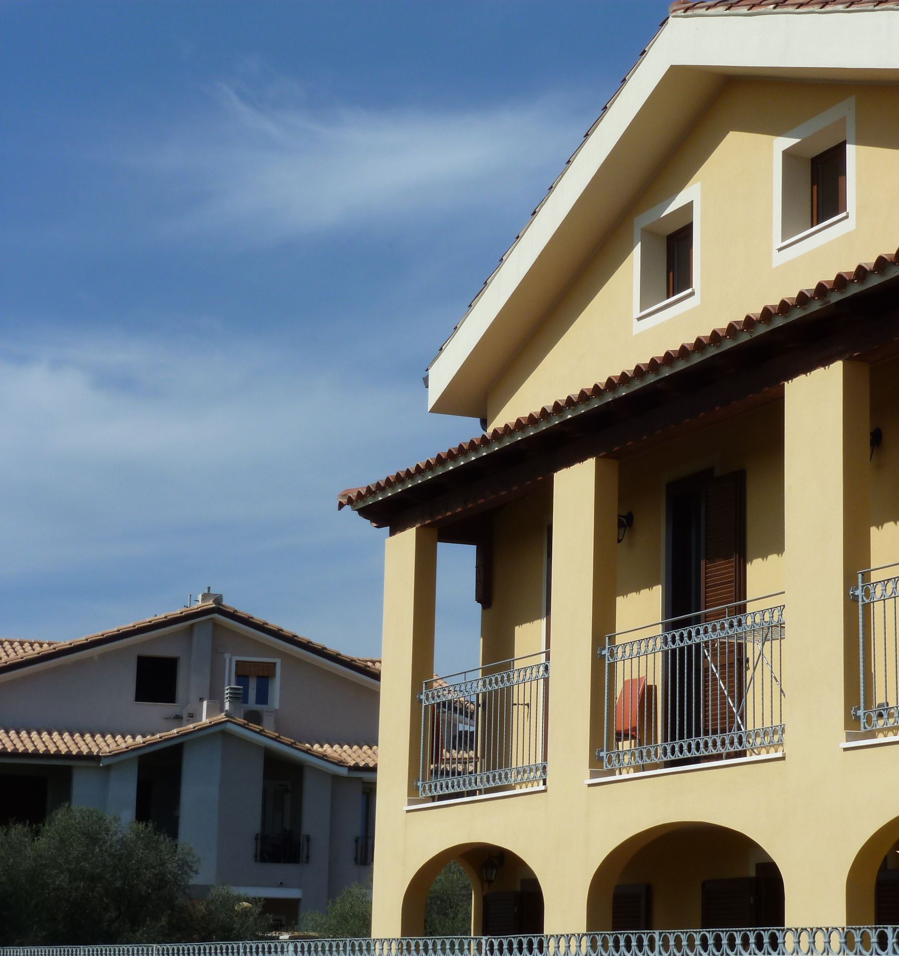 Façade de l’hébergement