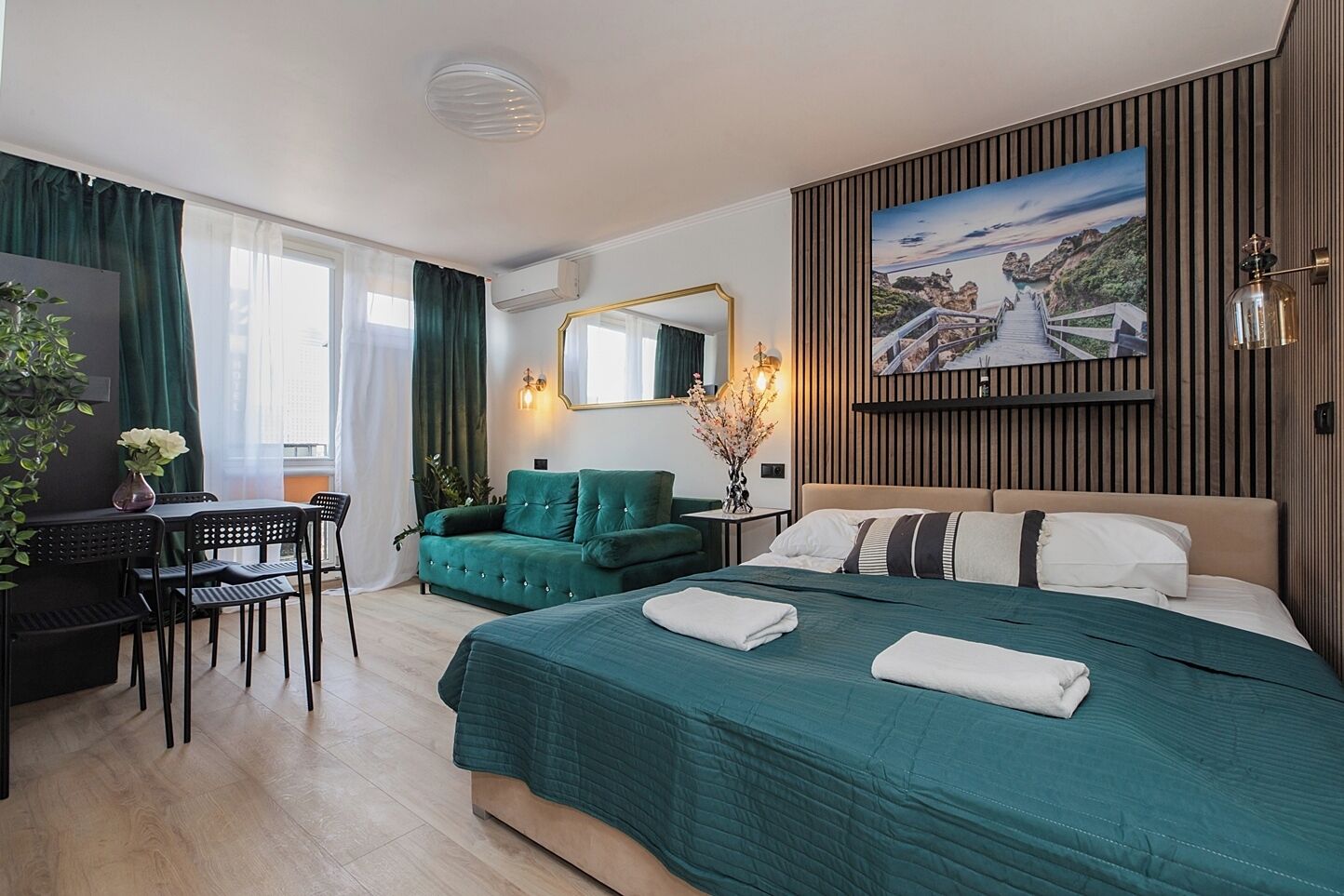 Appartement (max 8  person) | Een strijkplank/strijkijzer, gratis wifi, beddengoed