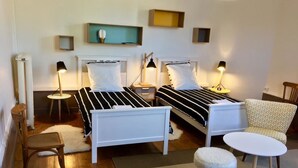Double Room (Michel) | Premium bedding, in-room safe, iron/ironing board - La Maison de Famille (Boen)