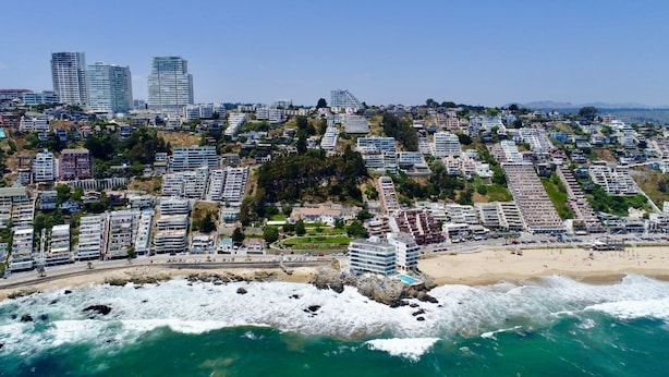 Aerial view - Dei Templi Apart Hotel (Vina del Mar)