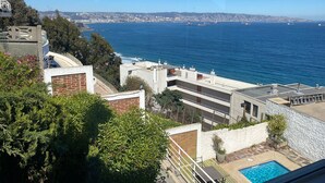 Double Room, 1 Double Bed, Balcony | Balcony - Dei Templi Apart Hotel (Vina del Mar)