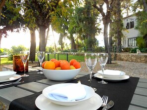 Breakfast area