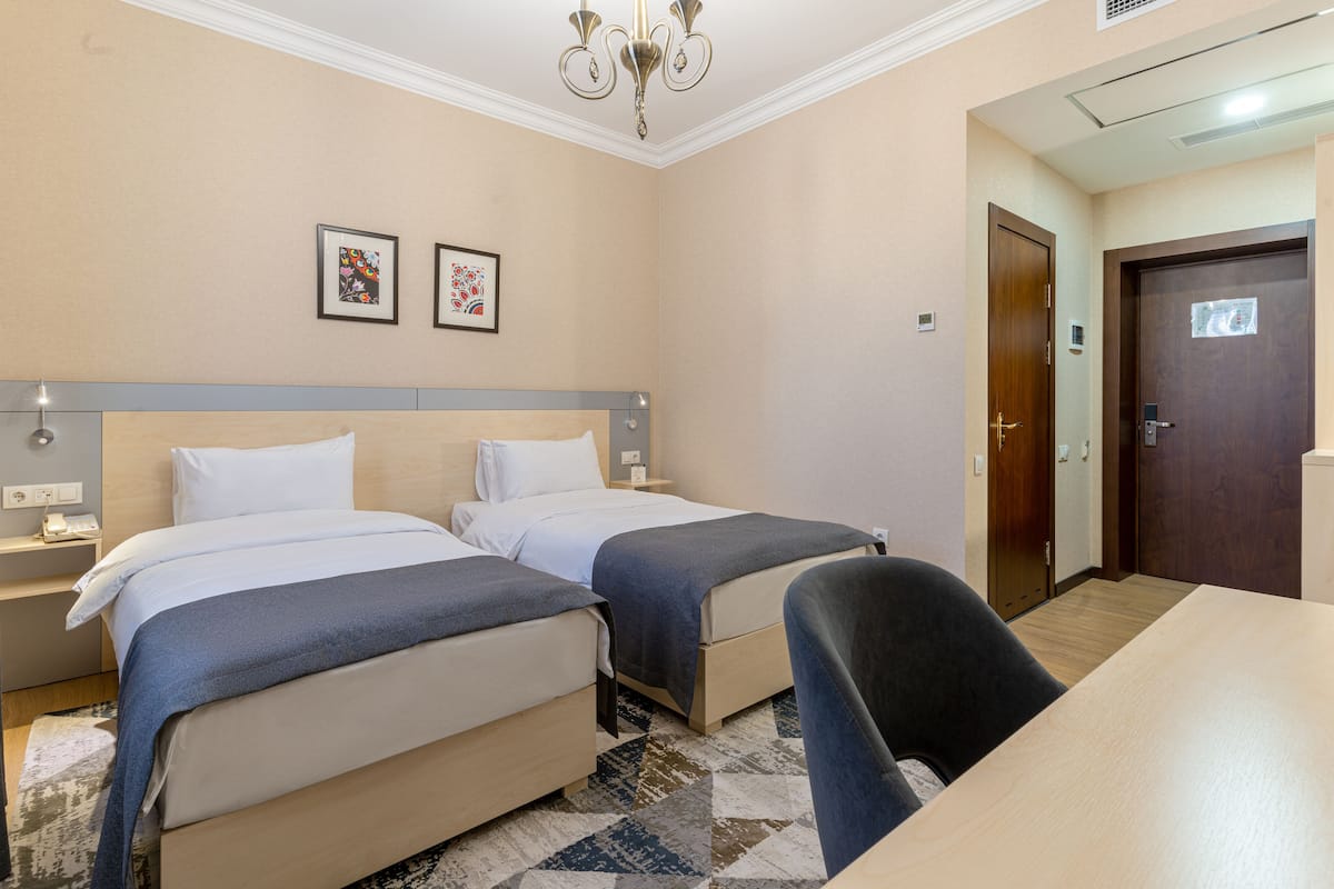 Chambre Standard, 2 lits une place, non-fumeurs | 1 chambre, literie de qualité supérieure, minibar