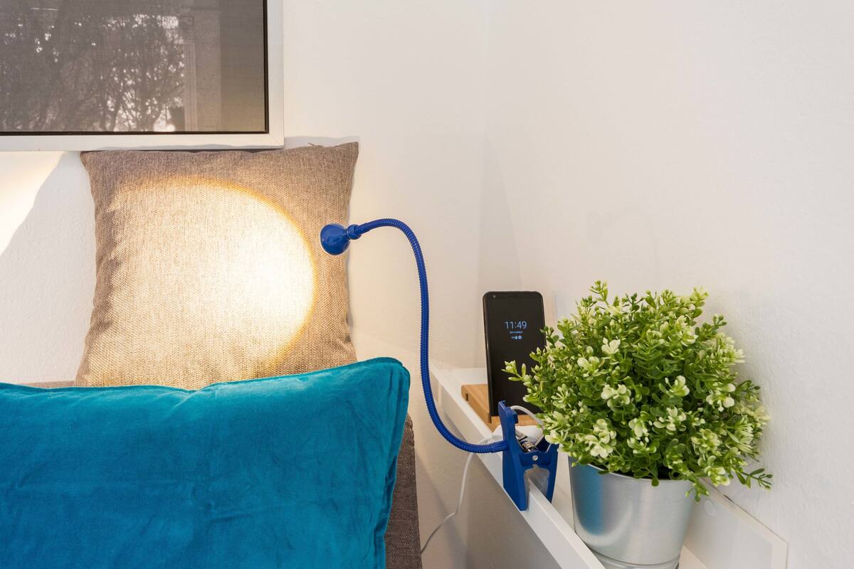 Classic-Studio | 2 Schlafzimmer, Allergikerbettwaren, Daunenbettdecken, Pillowtop-Betten