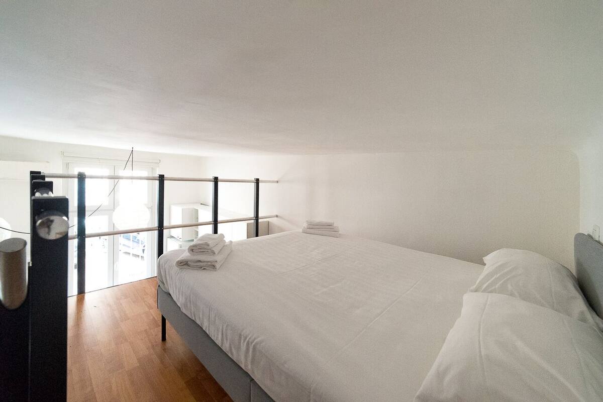 Standard-Loft | 2 Schlafzimmer, Allergikerbettwaren, Daunenbettdecken, Pillowtop-Betten