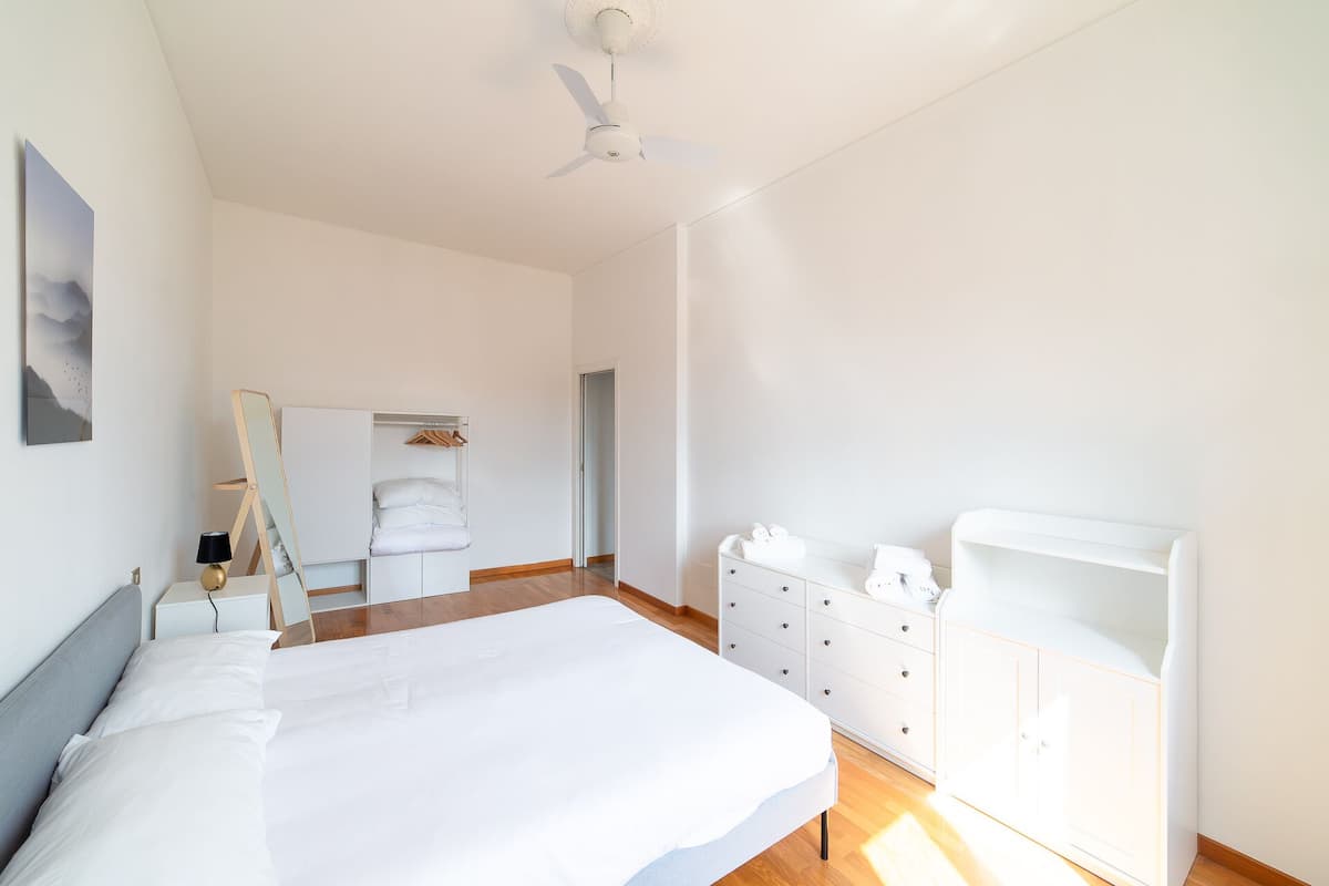 Premium-Apartment | 2 Schlafzimmer, Allergikerbettwaren, Daunenbettdecken, Pillowtop-Betten