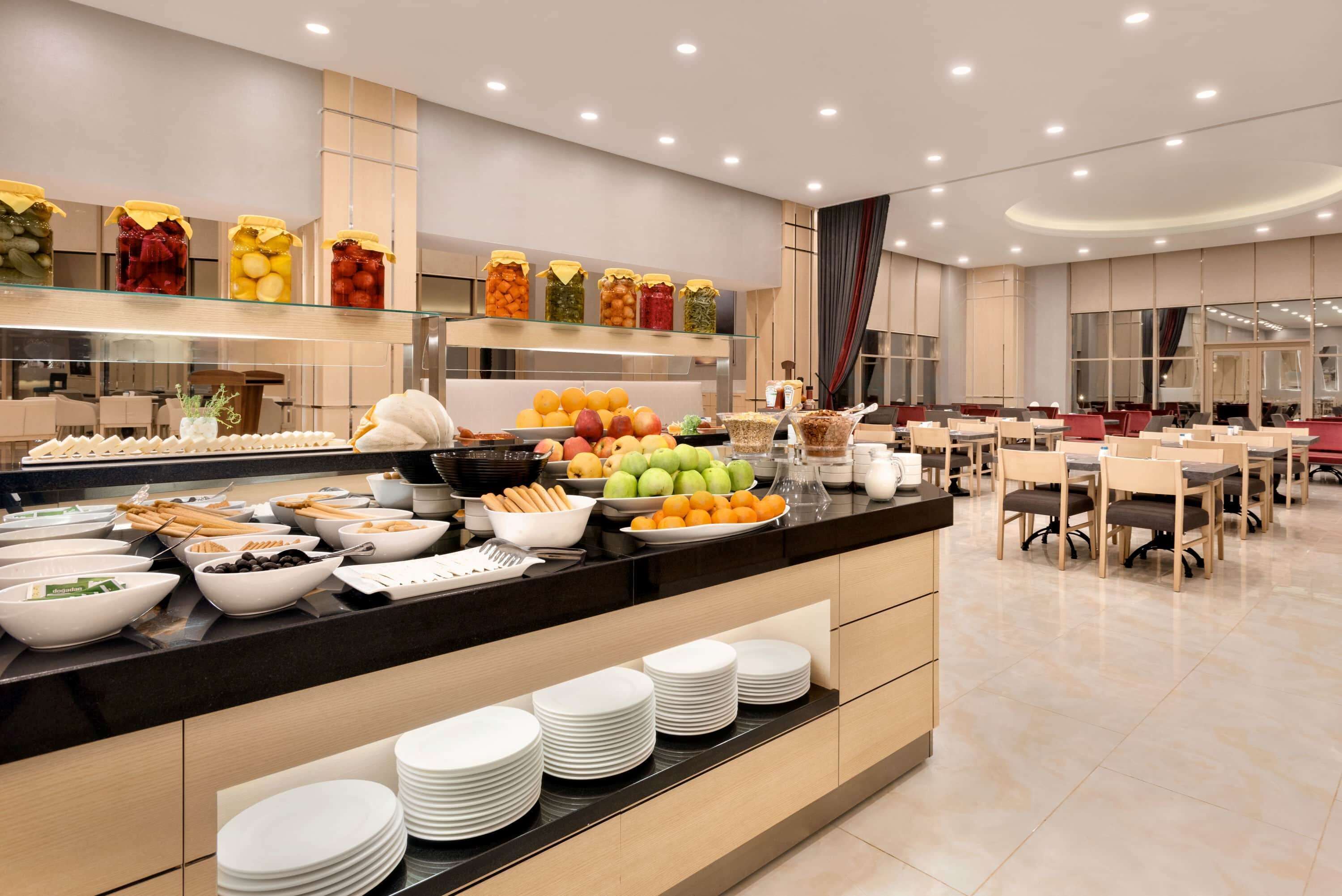 daily buffet breakfast (eur 15 per person)