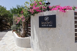 Fassade der Unterkunft