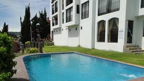 Seasonal outdoor pool - Departamento La Palmera (Vina del Mar)