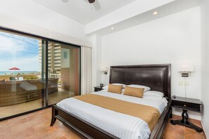 3 habitaciones, caja de seguridad en la habitación y escritorio