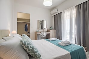Iron/ironing board, free cots/infant beds, free WiFi, bed sheets