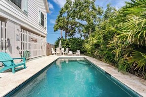 Una piscina climatizada