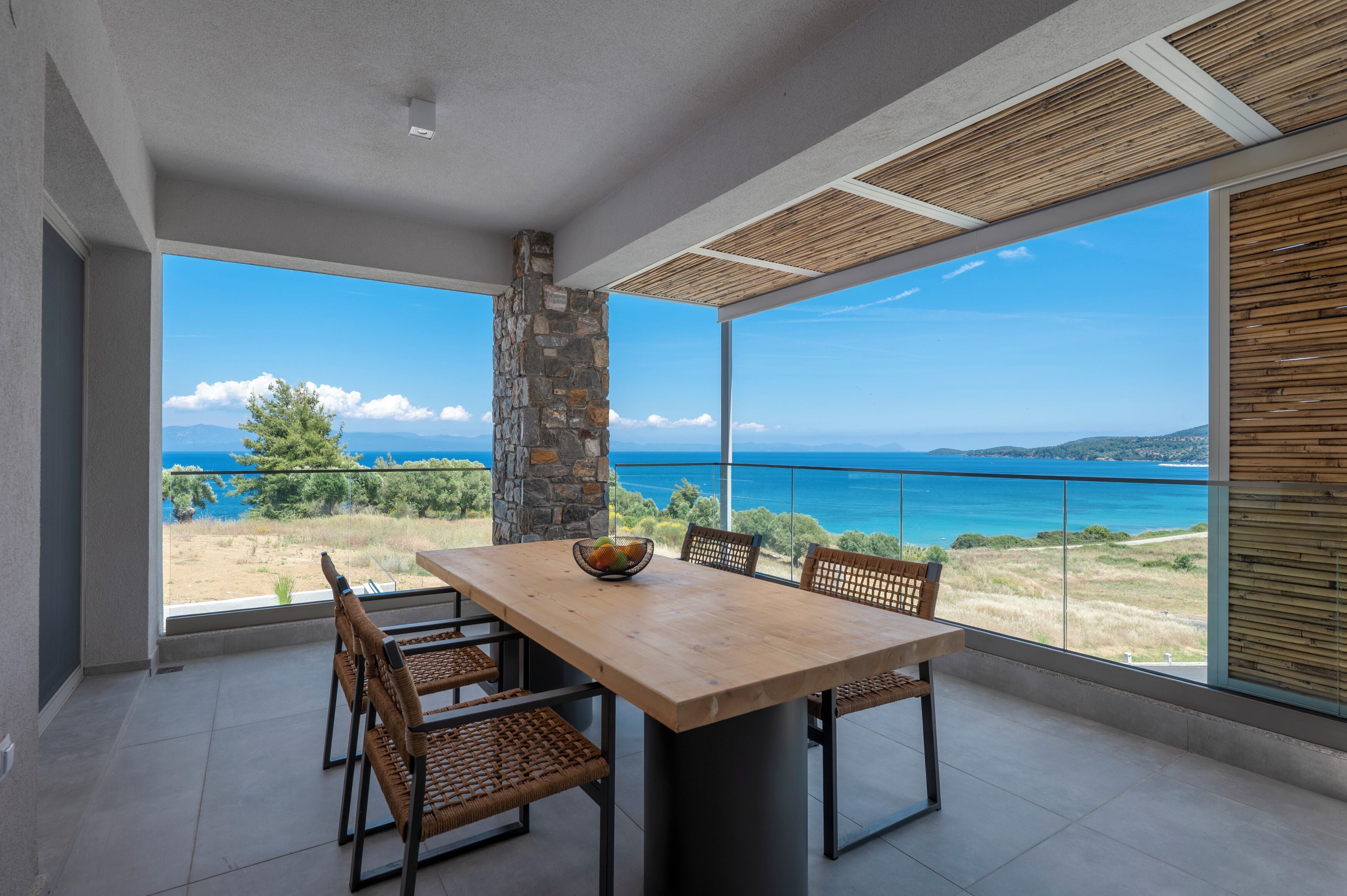 Prestige Suite Sea View with Private Pool | Draps italiens Frette, matelas mémoire de forme