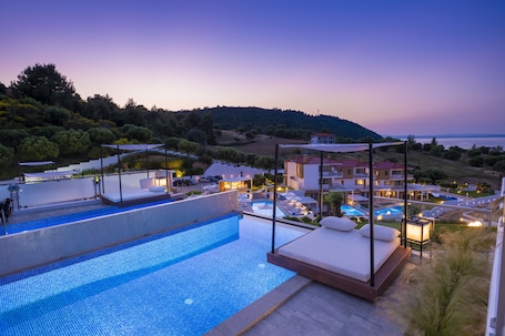 Terraza o patio. Villa D'Oro - Luxury Villas & Suites