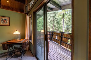 View from property - Hot tub, sauna, large open great room, spacious kitchen, pet friendly, trails. (Glacier)