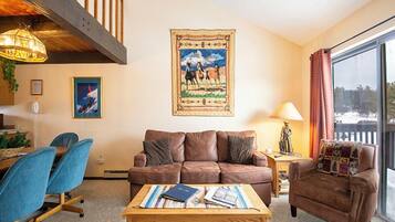 TV, fireplace, DVD player