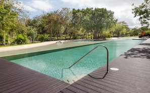 Outdoor pool - GRAND CORAL D309 by Happy Address (Playa del Carmen)