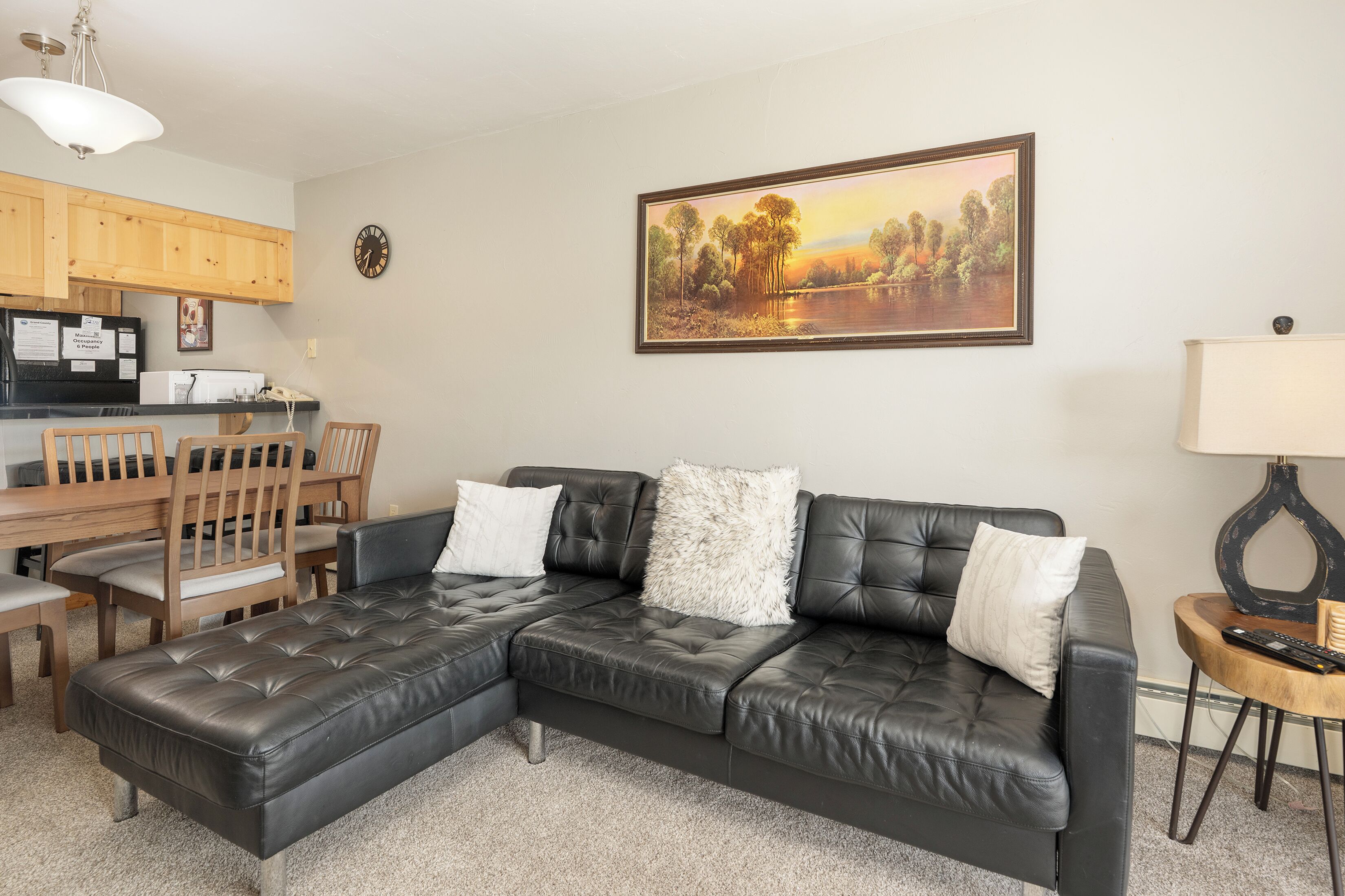 TV, fireplace, DVD player