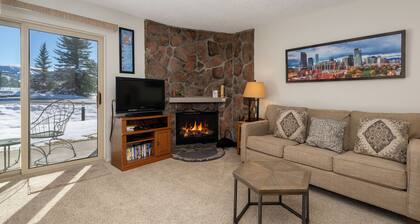 Updated interior in this 1 bedroom, private patio