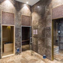 Sauna, steam room, Turkish bath, body treatments, mud baths