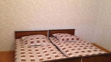 Premium bedding, desk, soundproofing, iron/ironing board