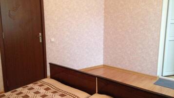 Premium bedding, desk, soundproofing, iron/ironing board