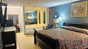 Escritorio, wifi gratis y ropa de cama