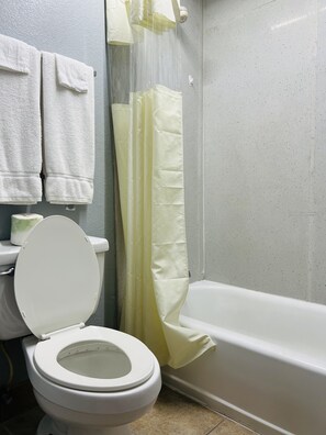 Free toiletries, towels