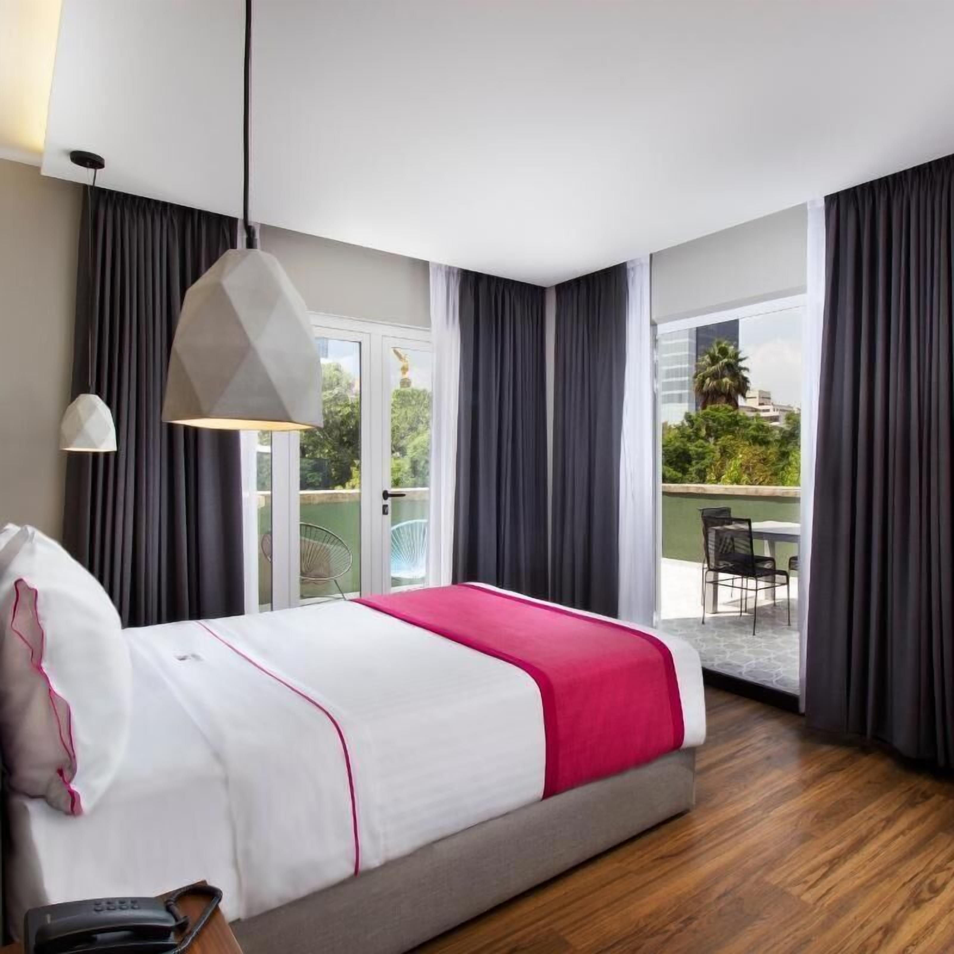 In-room safe, desk, blackout curtains, iron/ironing board