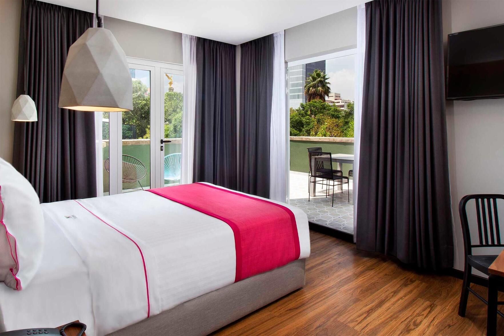 In-room safe, desk, blackout curtains, iron/ironing board