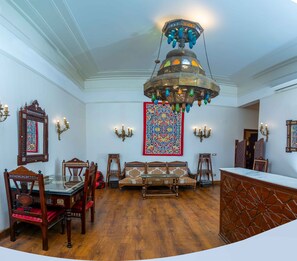 Luxury Apartment, 4 Bedrooms, Kitchenette | Bathroom | Shower, designer toiletries, hair dryer - Royal Apartments in Cairo Down town (Cairo)