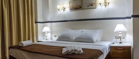 奢华公寓, 2 间卧室, 城市景观 | 迷你吧、熨斗/熨衣板、免费 WiFi