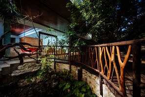 Entrada de la propiedad