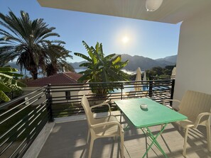 Deluxe-dobbeltværelse (No1 Antrasit) | Balkon