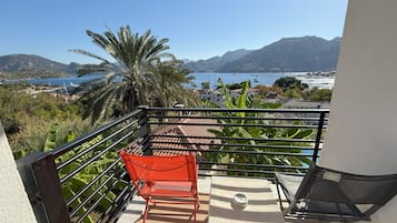Executive tweepersoonskamer, uitzicht op zee (No3 Soleil Suite) | Balkon