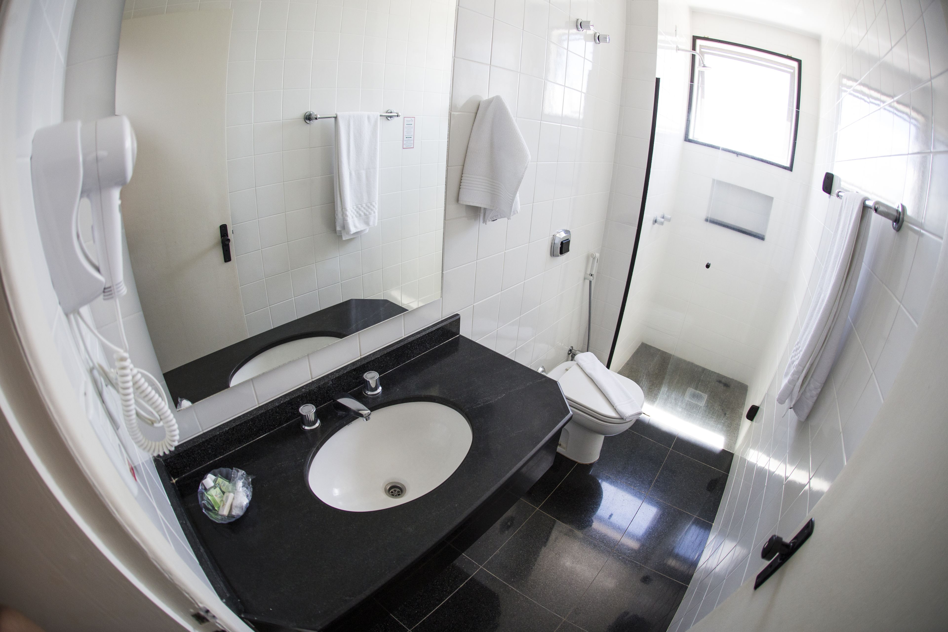 superior room | bathroom | shower, free toiletries, hair dryer, towels
